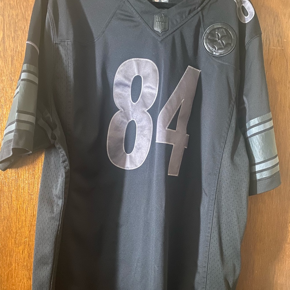 Nike Black NFL Players Jersey XXL - Pittsburgh Steeler BROWN jersey